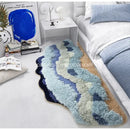 GobekUsa Boho Chic Mossy Rug: Ultra Soft Hand Tufted Area Carpet for Nordic Bedroom