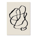 GobekUsa Boho Geometric Line Canvas Wall Art