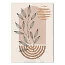 Boho light nordic minimalist canvas wall art set living room by Decorbites