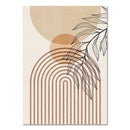 Boho light nordic minimalist canvas wall art set living room by Decorbites