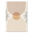 Boho light nordic minimalist canvas wall art set living room by Decorbites