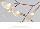 GobekUsa Branch Design Nordic Chandelier - Rose Gold/Black