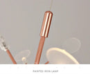 GobekUsa Branch Design Nordic Chandelier - Rose Gold/Black