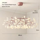 GobekUsa Branch Design Nordic Chandelier - Rose Gold/Black