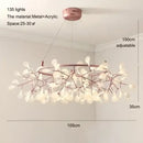 GobekUsa Branch Design Nordic Chandelier - Rose Gold/Black