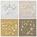 GobekUsa Branch Design Nordic Chandelier - Rose Gold/Black