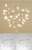 GobekUsa Branch Design Nordic Chandelier - Rose Gold/Black