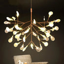 GobekUsa Branch Design Nordic Chandelier - Rose Gold/Black