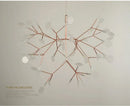 GobekUsa Branch Design Nordic Chandelier - Rose Gold/Black