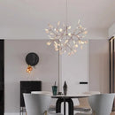 GobekUsa Branch Design Nordic Chandelier - Rose Gold/Black