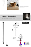 GobekUsa Brass Black Luxury Bathroom Faucet - Single Handle