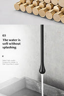 GobekUsa Brass Black Luxury Bathroom Faucet - Single Handle