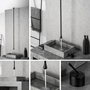 GobekUsa Brass Black Luxury Bathroom Faucet - Single Handle