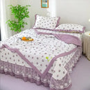 GobekUsa Breathable Cotton Summer Bedding Set - 4 Pieces