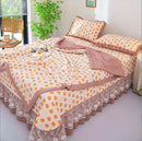 GobekUsa Breathable Cotton Summer Bedding Set - 4 Pieces
