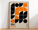GobekUsa Bright Geometric Canvas Art Print