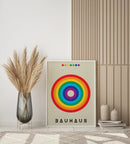 GobekUsa Bright Geometric Canvas Print for Home Decor