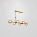 GobekUsa Bubbles Glass Pendant Light: Stylish Island Hanging Fixture for Postmodern Dining
