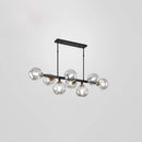 GobekUsa Bubbles Glass Pendant Light: Stylish Island Hanging Fixture for Postmodern Dining