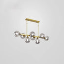 GobekUsa Bubbles Glass Pendant Light: Stylish Island Hanging Fixture for Postmodern Dining