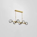 GobekUsa Bubbles Glass Pendant Light: Stylish Island Hanging Fixture for Postmodern Dining