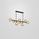 GobekUsa Bubbles Glass Pendant Light: Stylish Island Hanging Fixture for Postmodern Dining