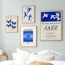 GobekUsa Butterfly Botanical Canvas Painting for Living Room