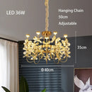 GobekUsa Butterfly Chandelier: Modern LED Dimmable Pendant Lamp Luxe Crystal Decor-Light 2024