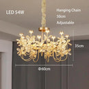 GobekUsa Butterfly Chandelier: Modern LED Dimmable Pendant Lamp Luxe Crystal Decor-Light 2024