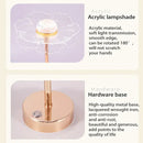 GobekUsa Butterfly Gold Acrylic LED Desk Lamp for Artful Living Room Night Light