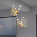 GobekUsa Butterfly LED Pendant Chandelier for Living Room and Bedroom