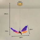 GobekUsa Butterfly Pendant Lights - Nordic Indoor Hanging Lamp for Living and Dining Room