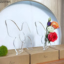 GobekUsa Butterfly Theme Vase for Aesthetic Room Decor