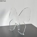 GobekUsa Butterfly Theme Vase for Aesthetic Room Decor