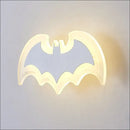 GobekUsa Cartoon Bat Wall Lamp for Living Room Bedroom Aisle Staircase Children's Room