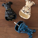 GobekUsa Cartoon Dog Ashtray | Creative Animal Resin Home Decor Gift