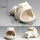 GobekUsa Cartoon Dog Ashtray | Creative Animal Resin Home Decor Gift