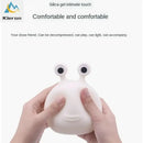 Decorbites cartoon slug night light white silicone bedroom lamp by Decorbites