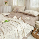GobekUsa Cartoon Summer Blanket, Pure Cotton Soybean Fiber, Student Single Double Bed