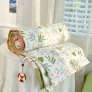 GobekUsa Cartoon Summer Blanket, Pure Cotton Soybean Fiber, Student Single Double Bed