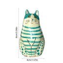 GobekUsa Cat Polka Dot Resin Flower Bud Vase