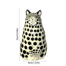 GobekUsa Cat Polka Dot Resin Flower Bud Vase