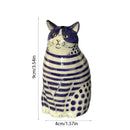 GobekUsa Cat Polka Dot Resin Flower Bud Vase