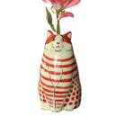 GobekUsa Cat Polka Dot Resin Flower Bud Vase