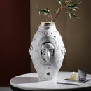 GobekUsa Ceramic Desktop Vase for Floral Arrangements