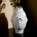 GobekUsa Ceramic Desktop Vase for Floral Arrangements