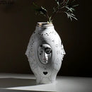 GobekUsa Ceramic Desktop Vase for Floral Arrangements
