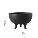 GobekUsa Ceramic Flower Pot with Tripod Stand