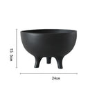 GobekUsa Ceramic Flower Pot with Tripod Stand