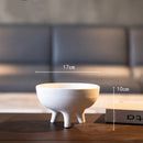 GobekUsa Ceramic Flower Pot with Tripod Stand